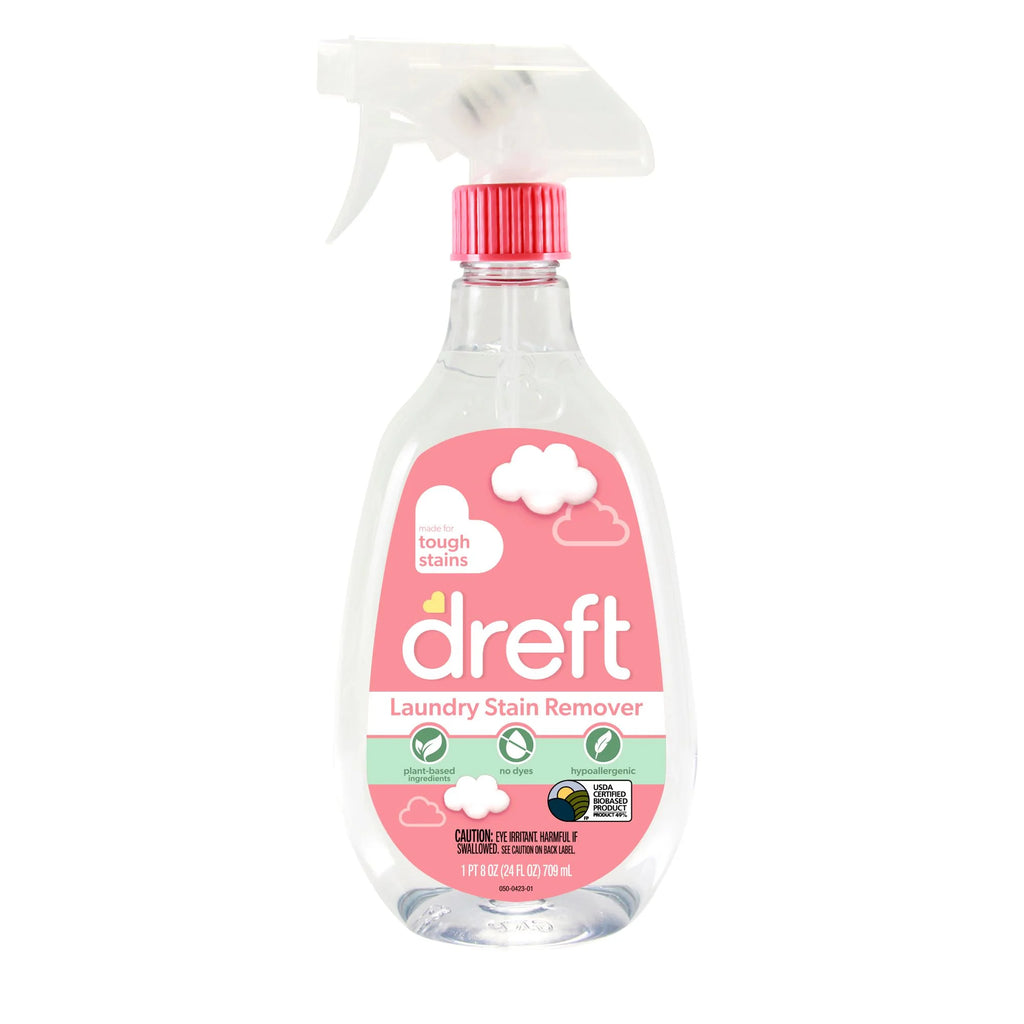 Plant Based Baby Spray and Wash Laundry Stain Remover, Baby Essentials, 24 Oz