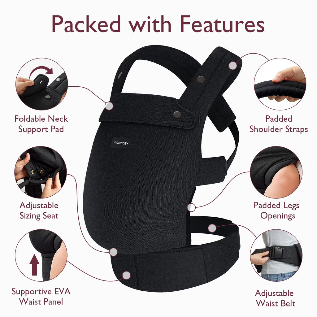 Baby Carrier Newborn to Toddler - Black